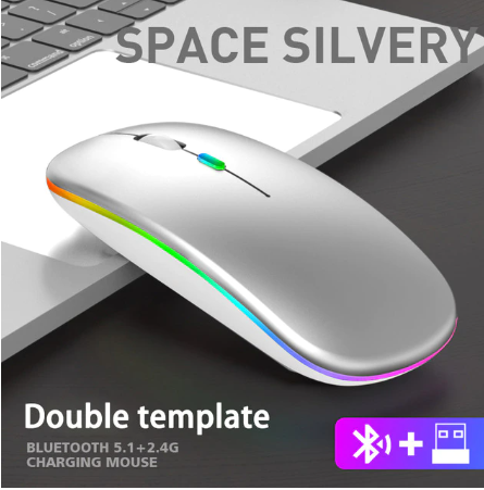 Rechargeable Bluetooth Mouse for Pc Gamer Wireless Bluetooth Silent Mous