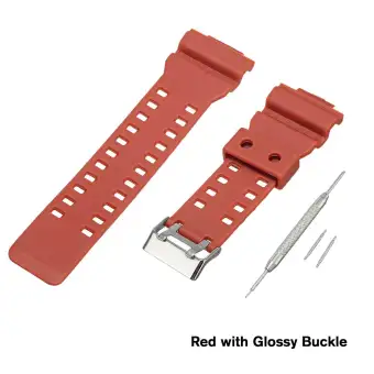Glossy Bucklered Watch Strap Band Pins For Casio G Shock Ga 100 G 00 Gw 00 Replace Part Buy Online At Best Prices In Pakistan Daraz Pk