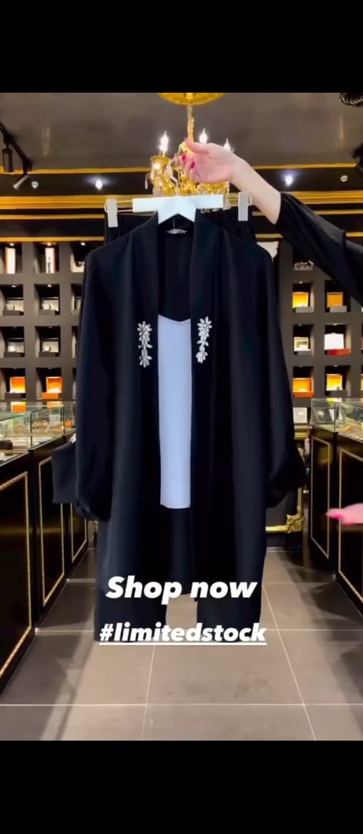beautyful coat style dress 3 pcs dress beautyful desing ready to wear for women & young girl new arrival stylish article
