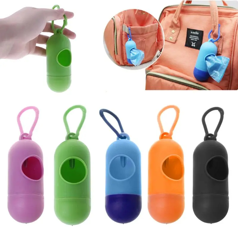 1pcs Dispenser + 2pcs Rolls, Diaper Bags Disposable for Baby, Dirty Diaper Bags | Leak Proof Diaper Trash Bags | Baby Poop Bags | Pet Poop Bag