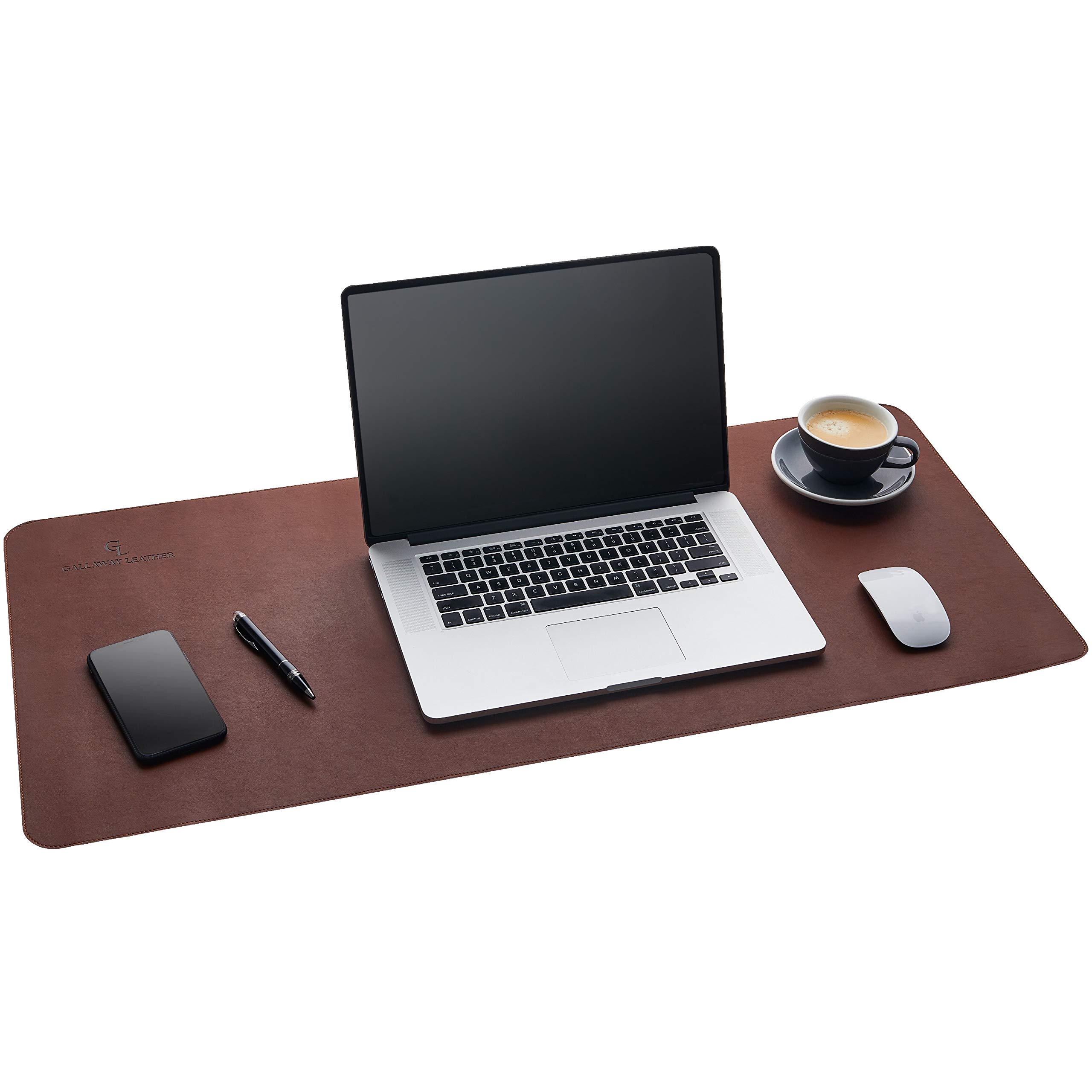 Laptop Matt 13x30 inches Large Mouse pad | Desk Matt, Computer Table Protector Matt | Multi use Synthetic Leather Matt| Large Mousepad