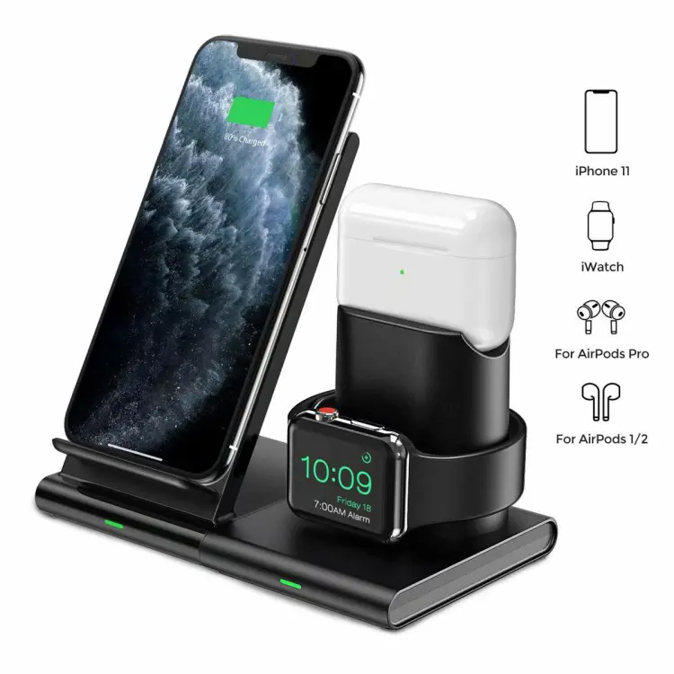 Seneo wireless charger 2025 3 in 1