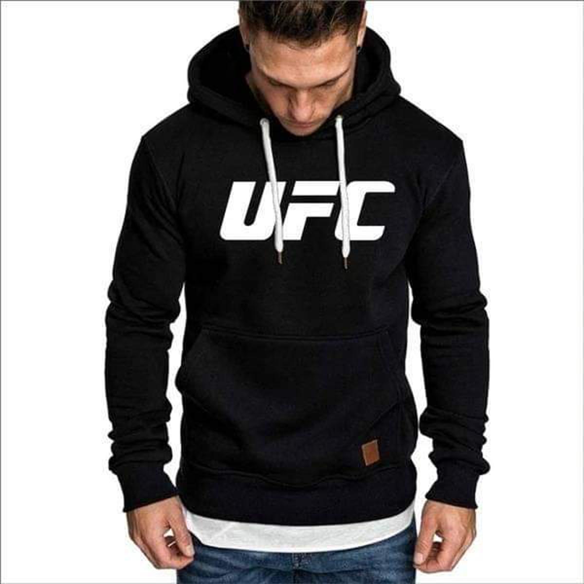 CLASSY TRENDY UFC DESIGN Tag Print Kangaroo Hoodie Pocket Drawstring Casual  Pullover Hodie Clothing Long Sleeves Export Quality Huddie Winter Wear  Smart Fit Hoody For Women Girls: Buy Online at Best Prices