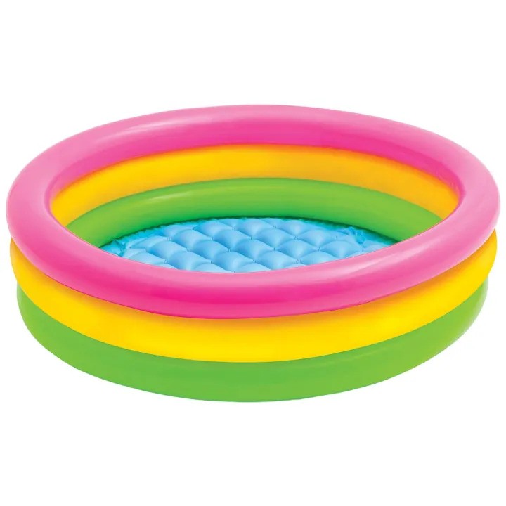 Intex Inflatable Baby Pool INTEX - Sunset Glow Baby Pool For Kids Inflatable Kids Bath Tub For ...