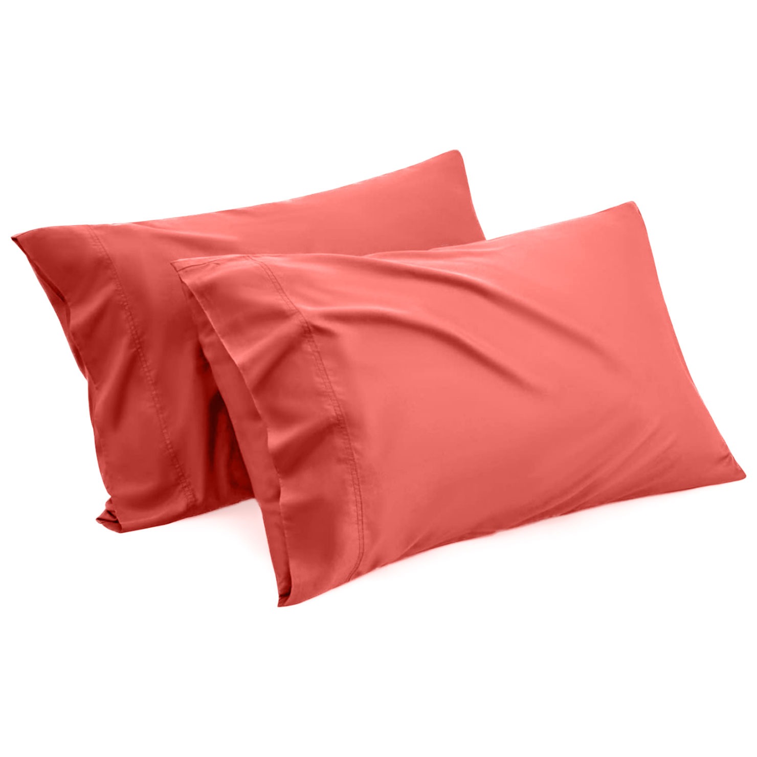 Fast Forward Pillow Cases Pack of 2 Queen Size Pillowcases - Soft Brushed Microfiber with Envelope Closure, Shrinkage & Fade Resistant
