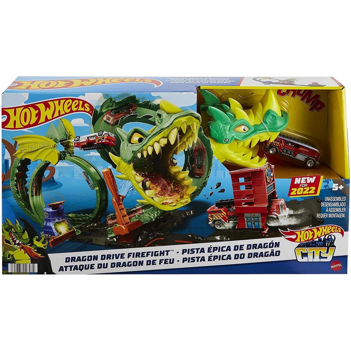 Dragon Blast Playset Sconfiggi Il Dragone Hot Wheels Hot Wheels