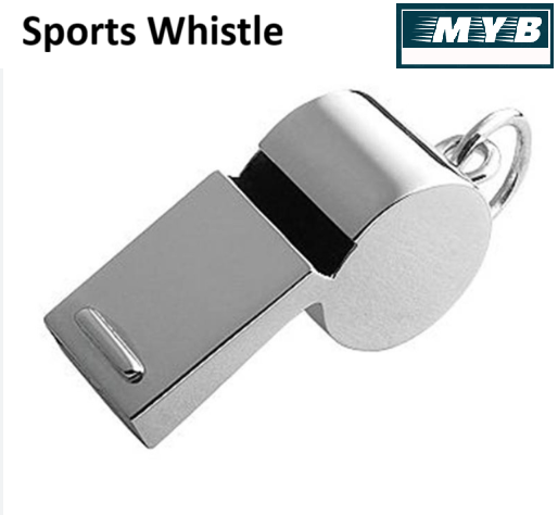 Stainless Steel Sports Whistle | Loud Metal Whistle Team Sport