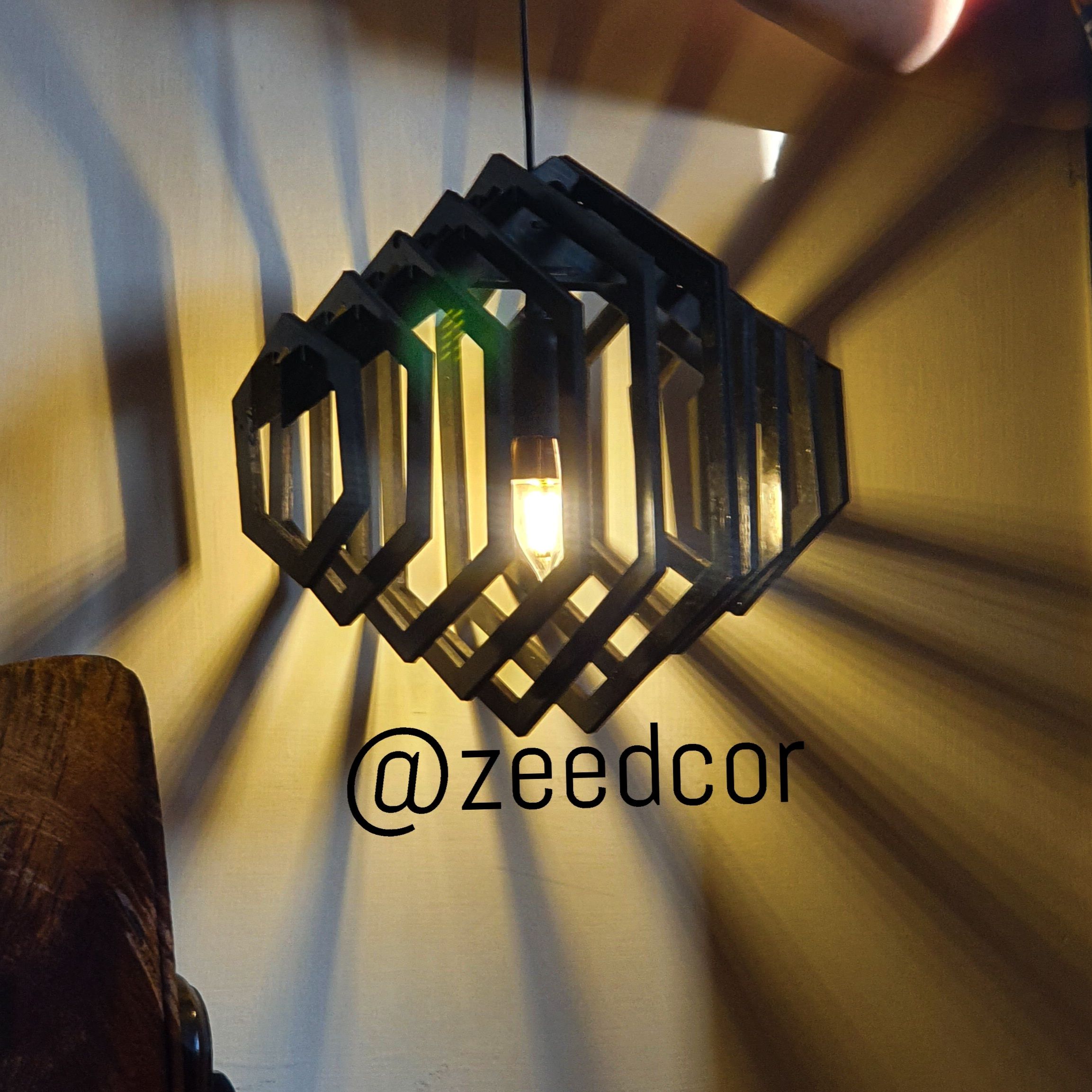 Wood Pendant Lighting, Wooden Lamp, Home Modern Pendant, Wood