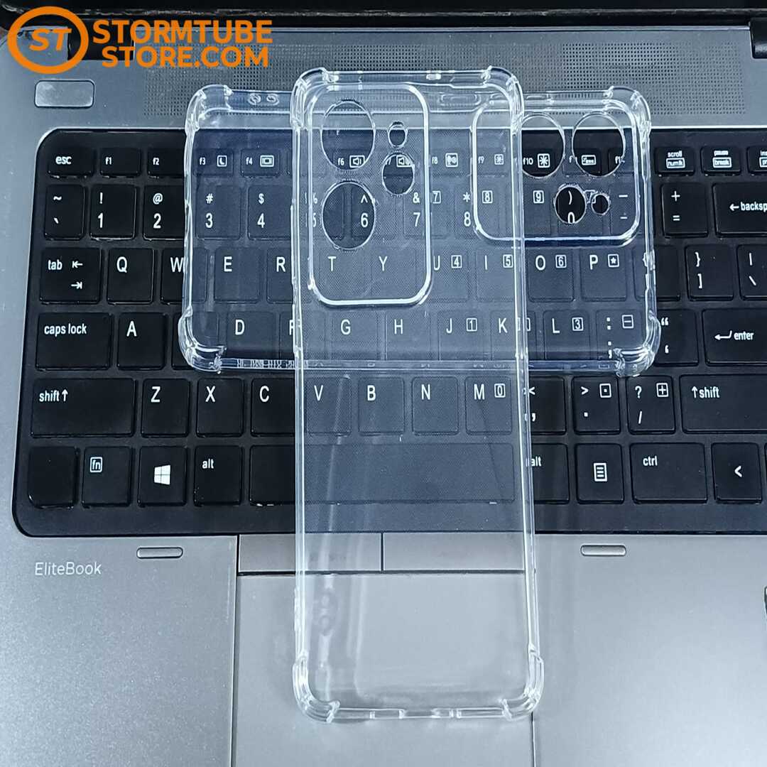 StormTubeStore Realme GT6, GT 6 NE0, GT6 NEO SE 5G Premium Transparent Soft TPU Back Cover/Case Edge To Edge Protection