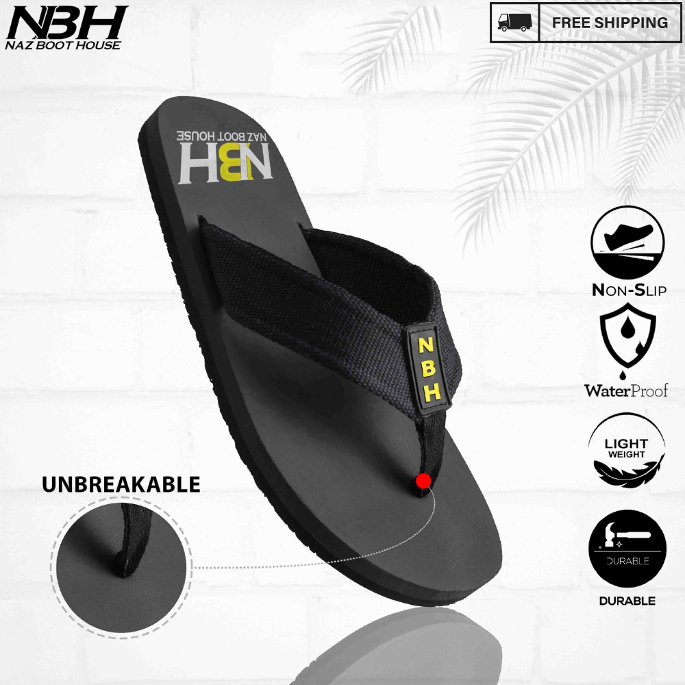 Slippers For Men - Non Slip Medicated Flip Flops For Boys - Comfortable Durable And Lightweight Slippers For Boys - Daily Wear Chappals for Men - Perfect Gift For Boys
