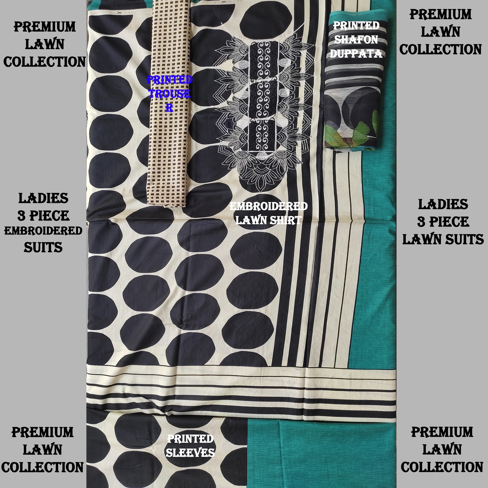 Ladies 3pc Lawn Suits Edenrob 3pc Lawn Suits 3pc Embroidered Unstitched Lawn Suits For Women Ladies 3pc Summer Collection Buy Online At Best Prices In Pakistan Daraz Pk