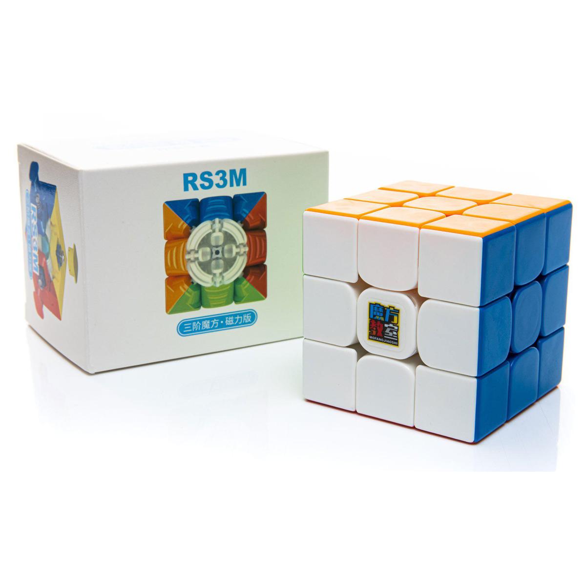Moyu RS3M 3x3 Magnetic Original Speed Cube | Stickerless Puzzle Rubik's Cube |