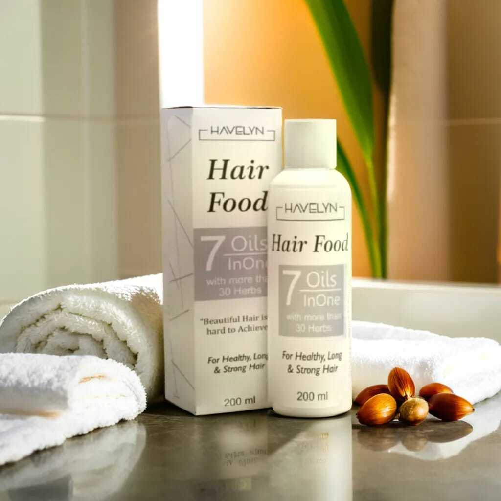 7 in 1 Hair food oil original. For dry hairs, add shine to the hairs. Prevent hair fall and dandruff - 1pc, SM