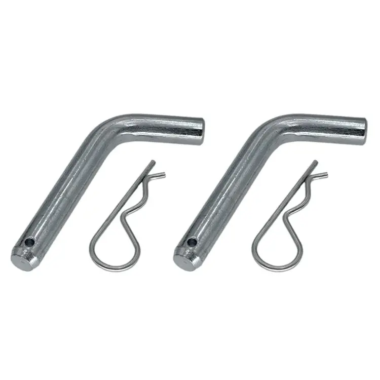 2X Trailer Hitch Pin and Clip 5/8-Inch Diameter Heavy Duty Trailer Hitch  for 2 Inch Diameter Receiver Hitch Ball Mount