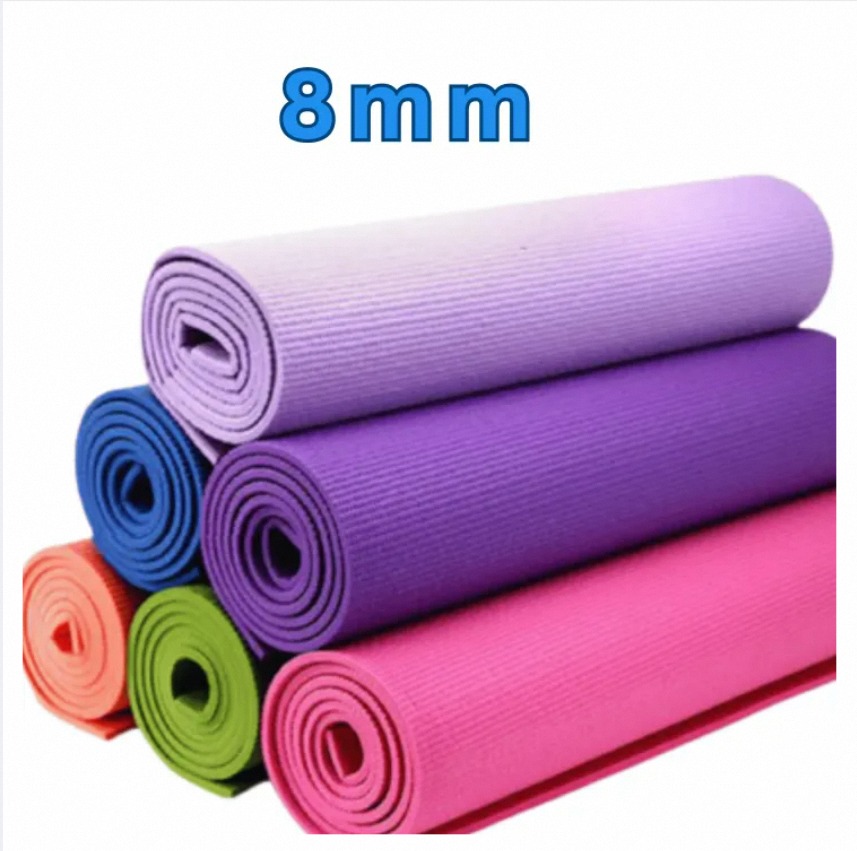 8 mm yoga mat, thick yoga mat, fitness mat, non-slip yoga mat, joint protection. Women’s yoga mat, men’s yoga mat, exercise mat Pakistan, TM yoga mat, extra-thick yoga mat.