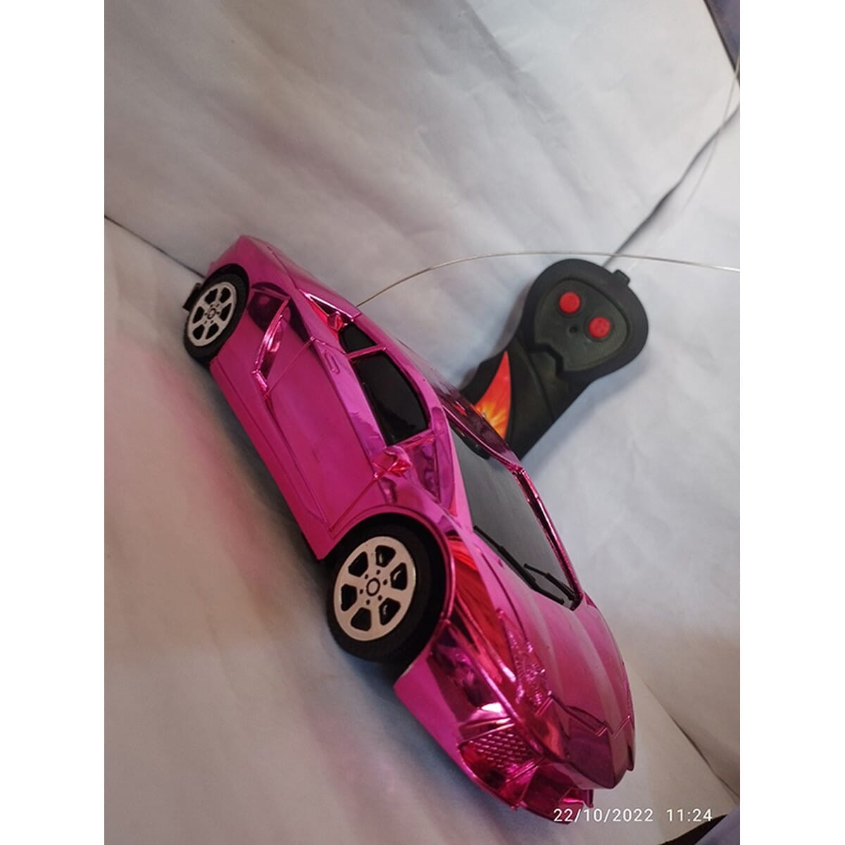 High Speed Scale Size Radio Control Car 2 Channel Metalic Color Speed Racing Car 6 INCH SIZE