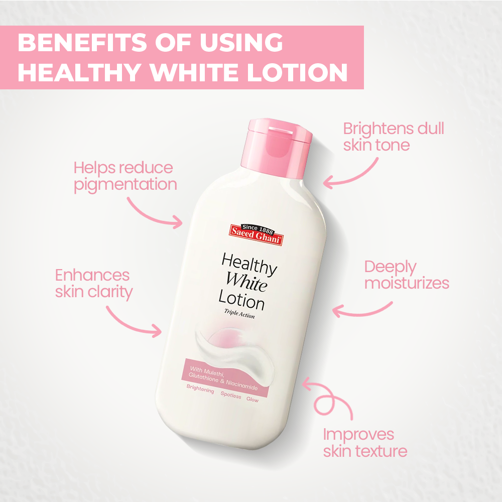 Saeed Ghani Triple Action Healthy White Lotion