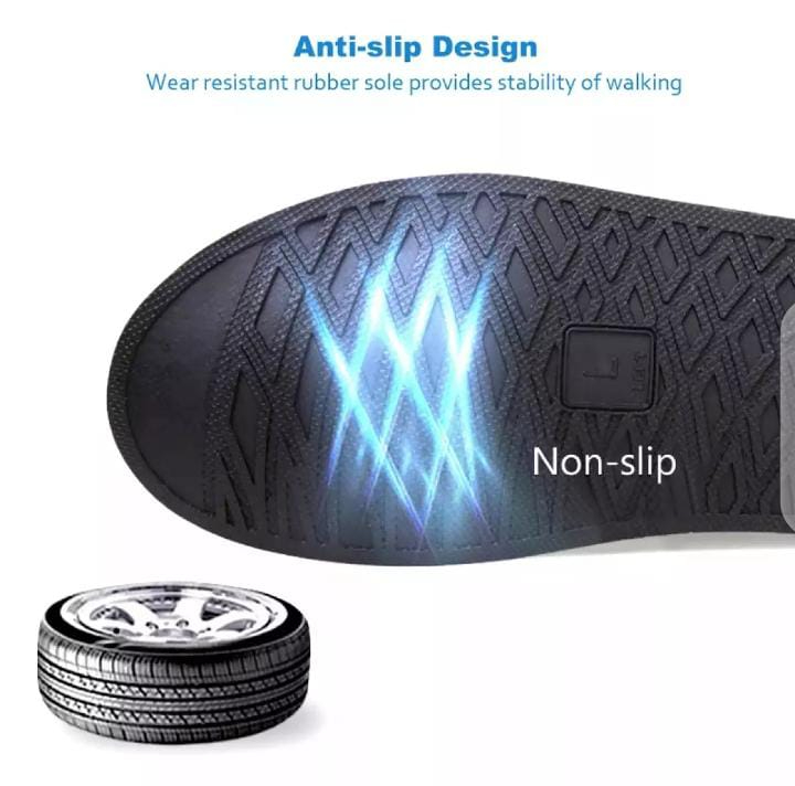 Rain + Dirt Protection Shoe Cover for Reusable & Foldable Long Boot Covers, Overshoes Wear for Travelling, Motorcycle, Cycling, Riding For Both Men and Women - Eastern Mall