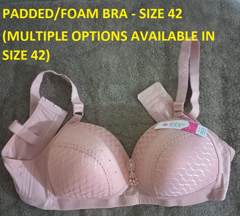 Foam cotton net padded Bra options for women girls ladies brazier blouse  undergarments lingerie - 42