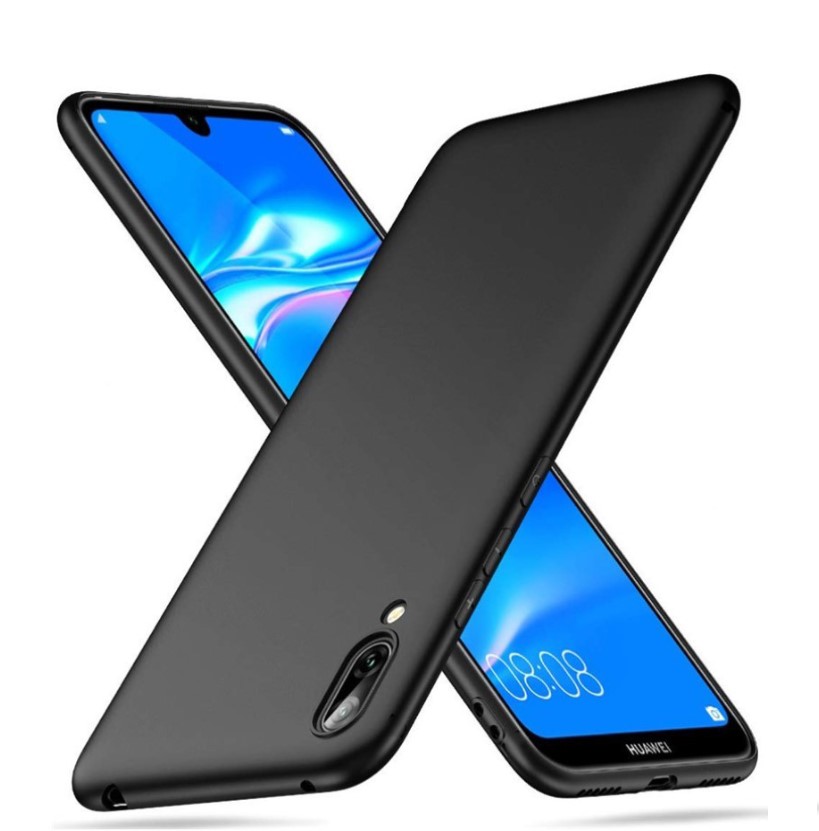KANVOOS Cover per Huawei Y6 2019, Custodia a Libro in Pelle PU con Silicone TPU, Antiurto Flip Portafoglio per Huawei Y6 2019 (Grigio