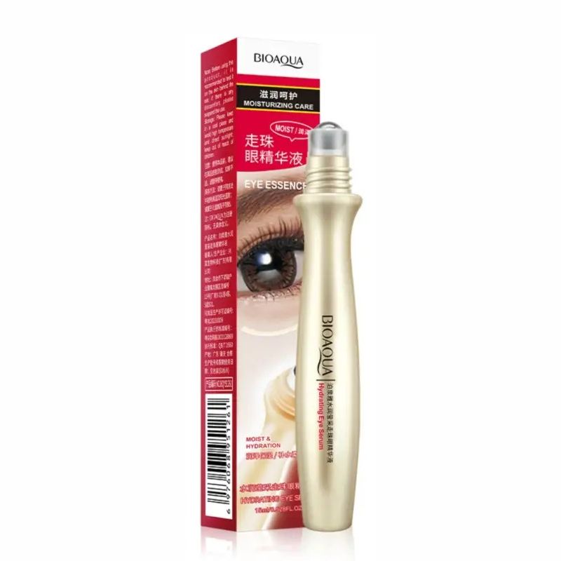 BIOAQUA Eye Roller 15ml for Dark Circles, Puffiness & Fine Lines - Cooling Applicator
