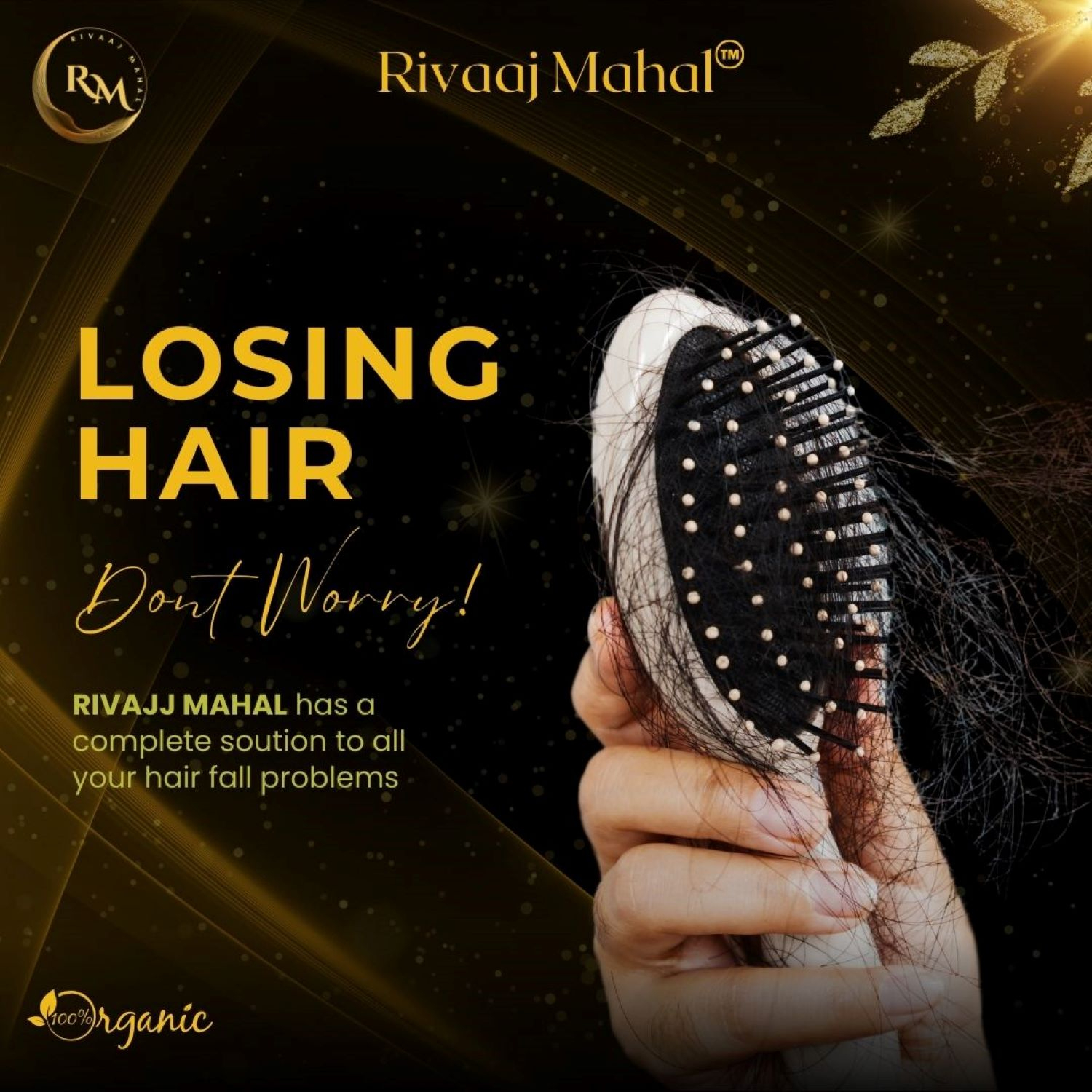 Rivaj mahal hair oil for Hair Growth & Shine - 100% Natural Formula for Men & Women - Stops Hair Fall, Promotes Thick & Long Hair - 200ml, hair food oil, Hair growth oil, Herbal hair oil, Hair fall control, rosemary oil for hair growth