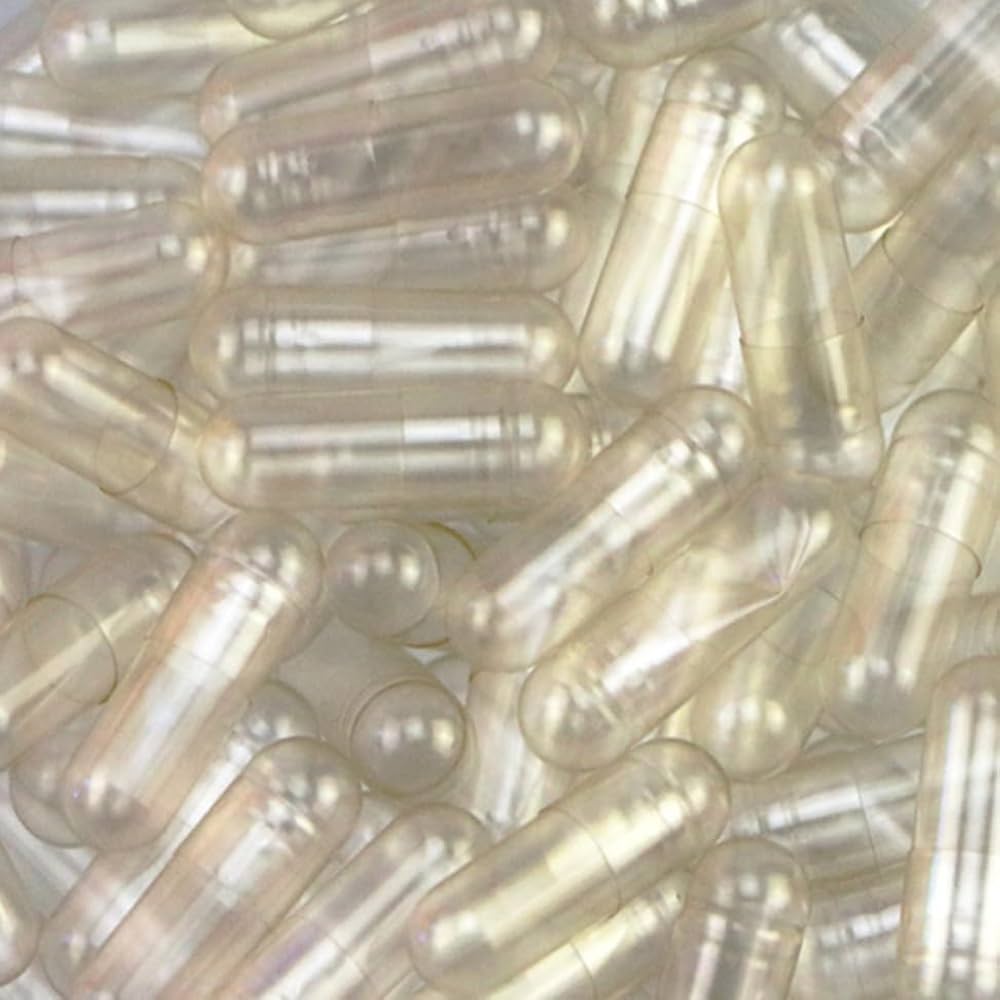 Multiple Capsule Empty Transparent Capsule Shell Color Standard 00 Size ...