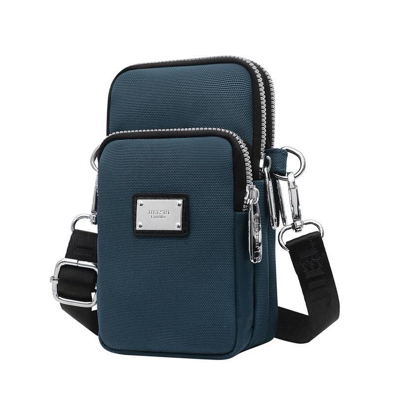 Balloon Nylon Mobile Phone Crossbody Bag – 3-Layer Wallet