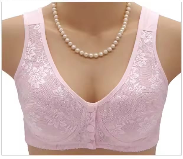 3 button Front Open Bra Maternity Nursing Bra for women