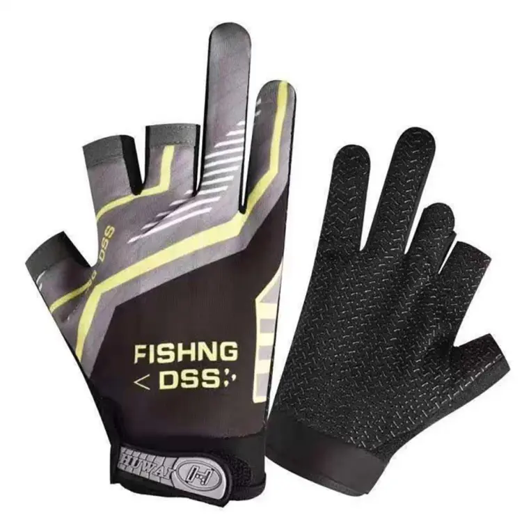 1pair Fishing Gloves for Women Men Fishing Protection Anti-slip