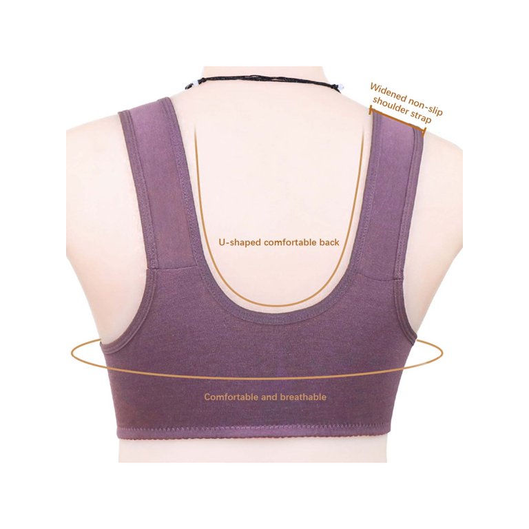 Front Open 3 Button Maternity Nursing  Bra for Women's