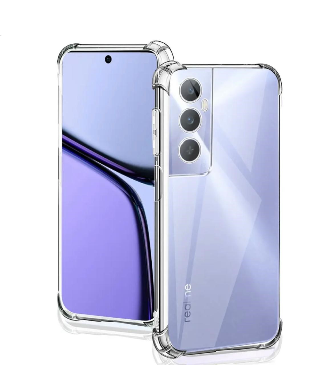 Realme C65 4G Back Cover Bumper Transparent Soft Clear Silicon Jelly Back Case Imported