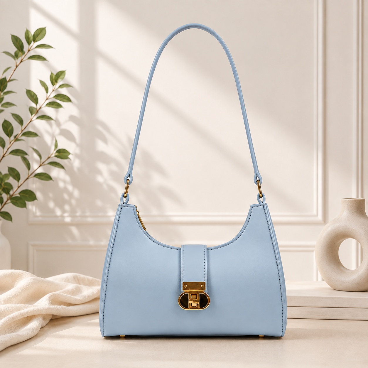 Richlook Handbag For Girls - Classy Women Crossbody Bag & Fancy Tote Purse With Long  Strap