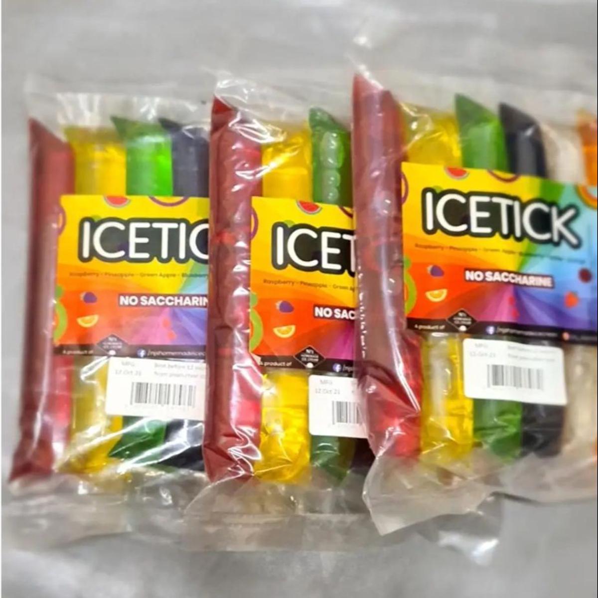 Pack of 12 - Fun Pops Ice Pops Freeze Pops Ice Lolly Candy Ice Lollies ...
