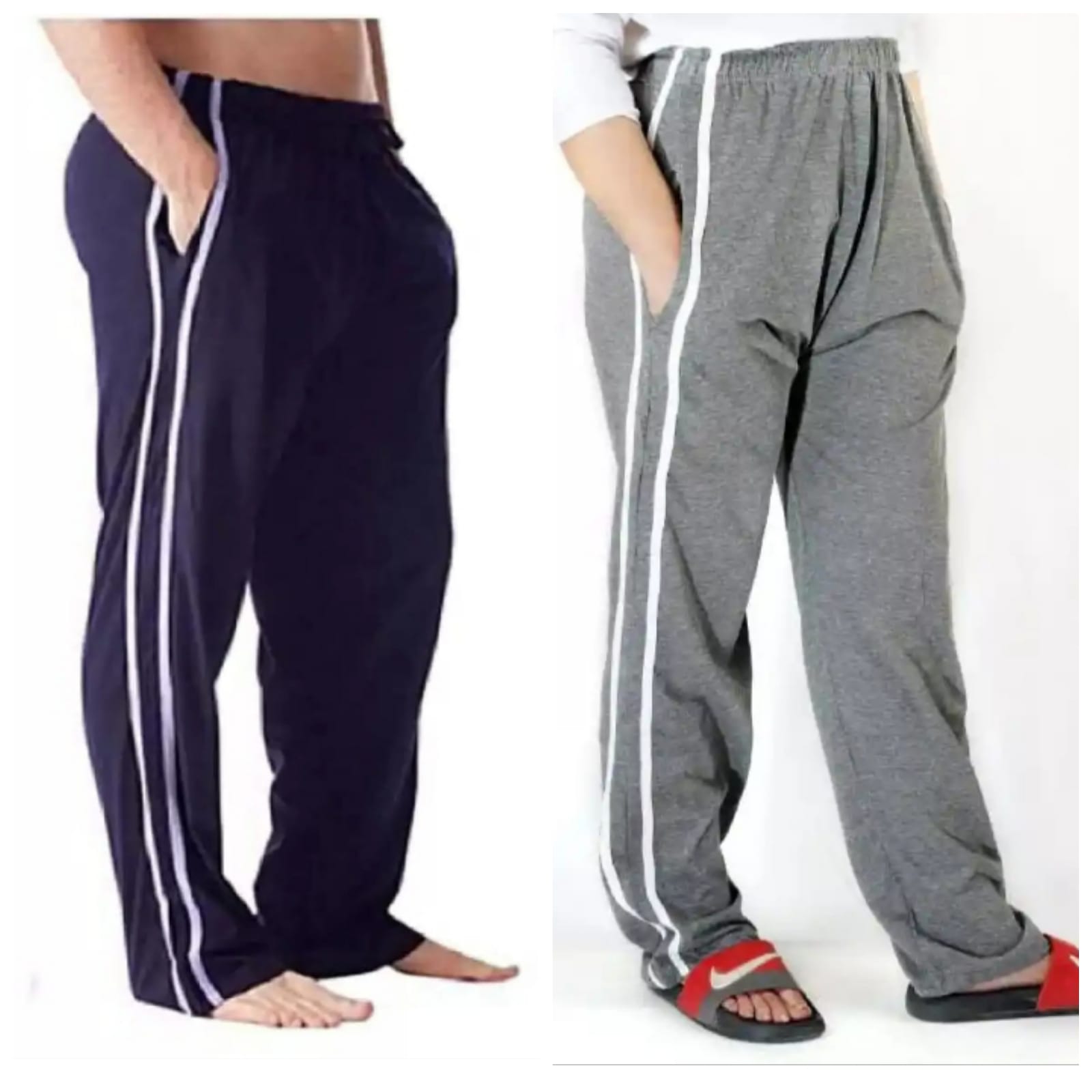 Pack of 2 Sleeping and Jogging Trousers for Him - Comfortable and Stylish Bottoms - Premium Quality and Wash and Wear