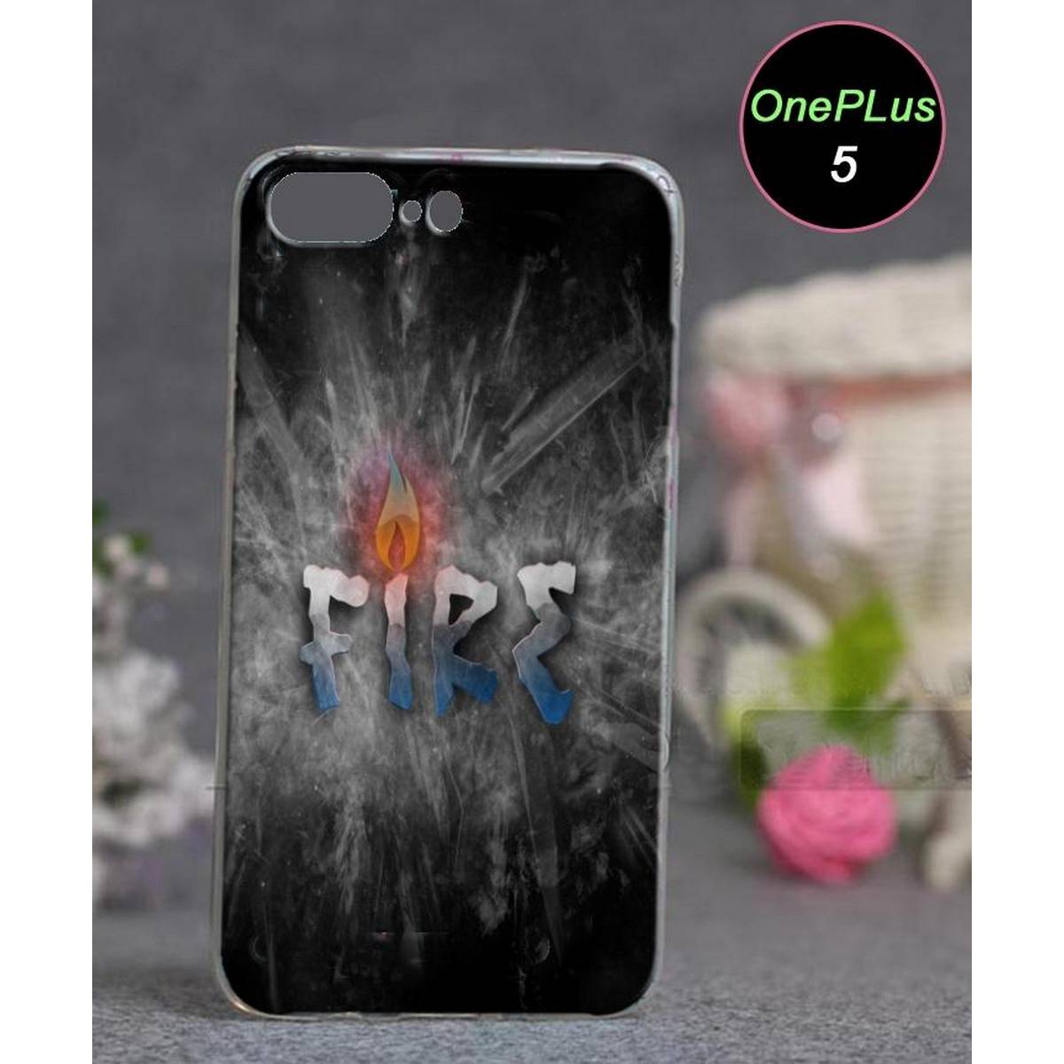 One Plus 5 Mobile Fire Style -  Grey