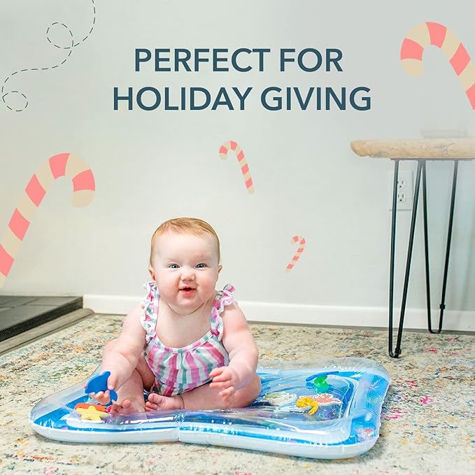Tummy Time Water Mat for Babies Safe and Fun Play Mat