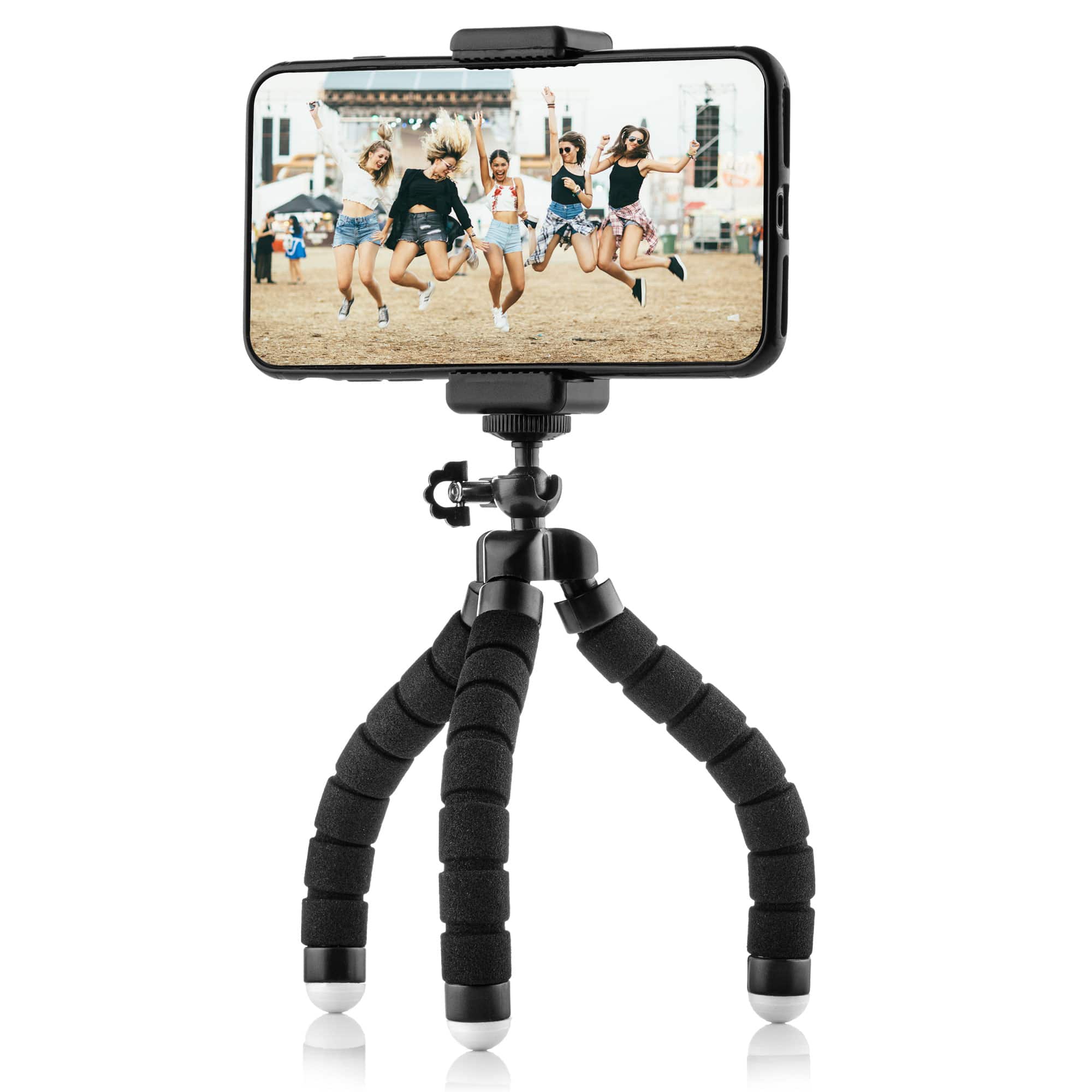 Octopus Mini Tripod 3 in 1 Flexible Universal Multi-Functional Octopus Flexible Tripod Stand for Digital Camera Mini Foldable Smartphone Holder
