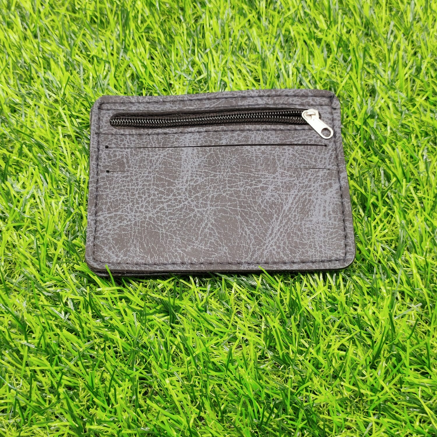 Leather Open-Sided Mini Skinny Card Case