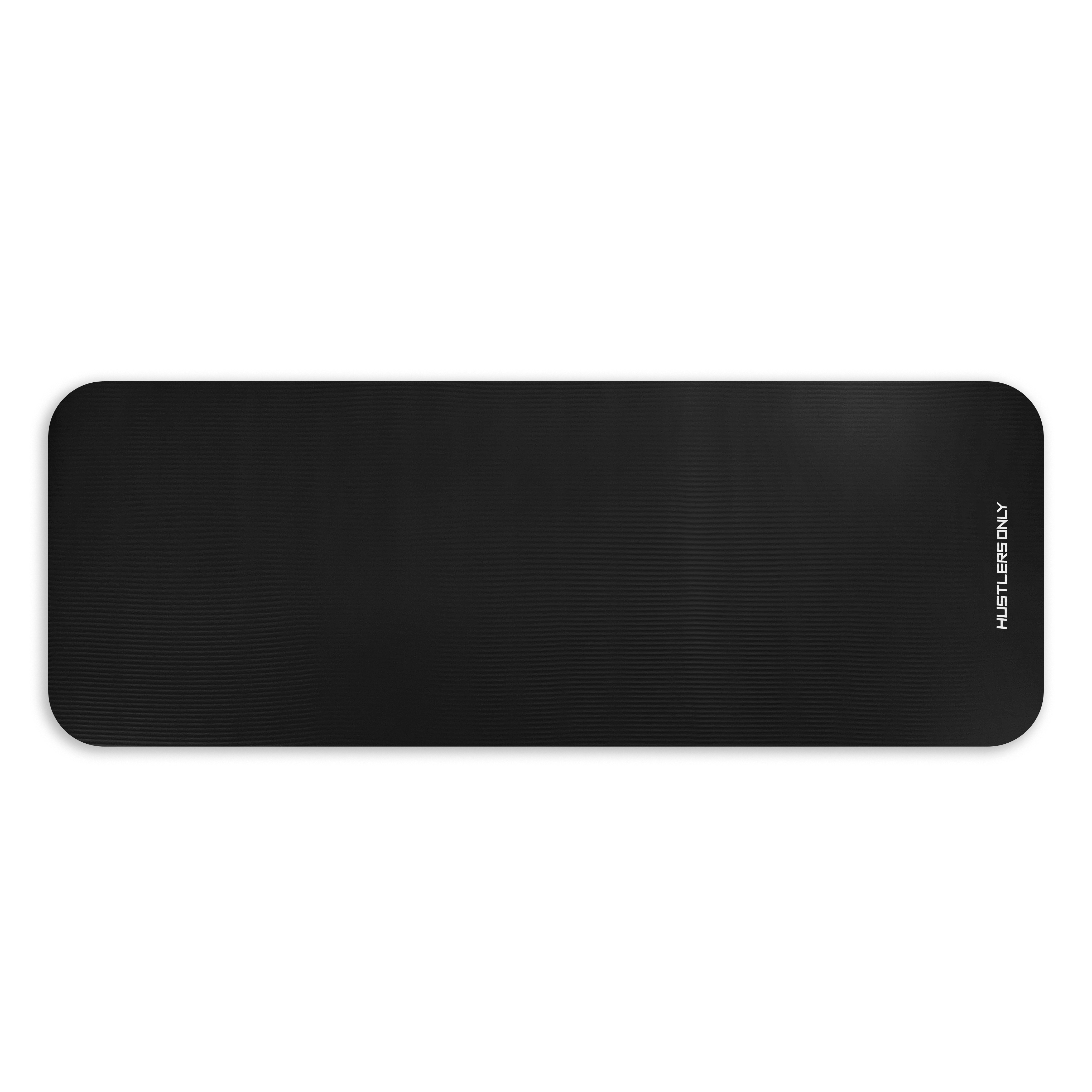Hustlers Only Yoga Mat Exercise NBR Fitness foam mat Extra Thick Non-Slip Large Padded High Density ideal for HiiT Pilates gymnastics mats Fitness & Workout with Free Carry Strap