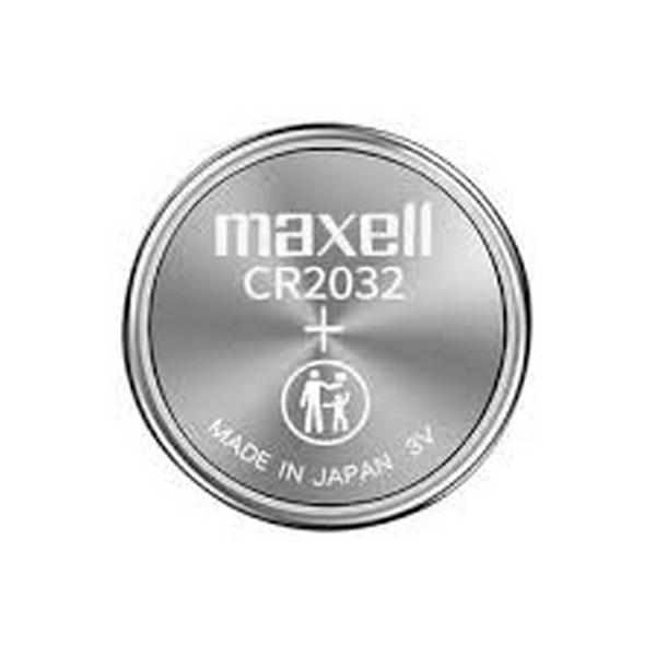 Maxelll CR2032 Lithium Battery 3V (Coin Cell) for Computer Motherboard and Camera and watches Retail Card Packing Made in Japan 100% Original Product