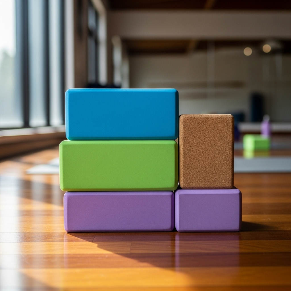 Yoga Block / Yoga Brick EVA Foam – Non-Slip, Lightweight, Durable – Best Quality for Home & Gym Use
