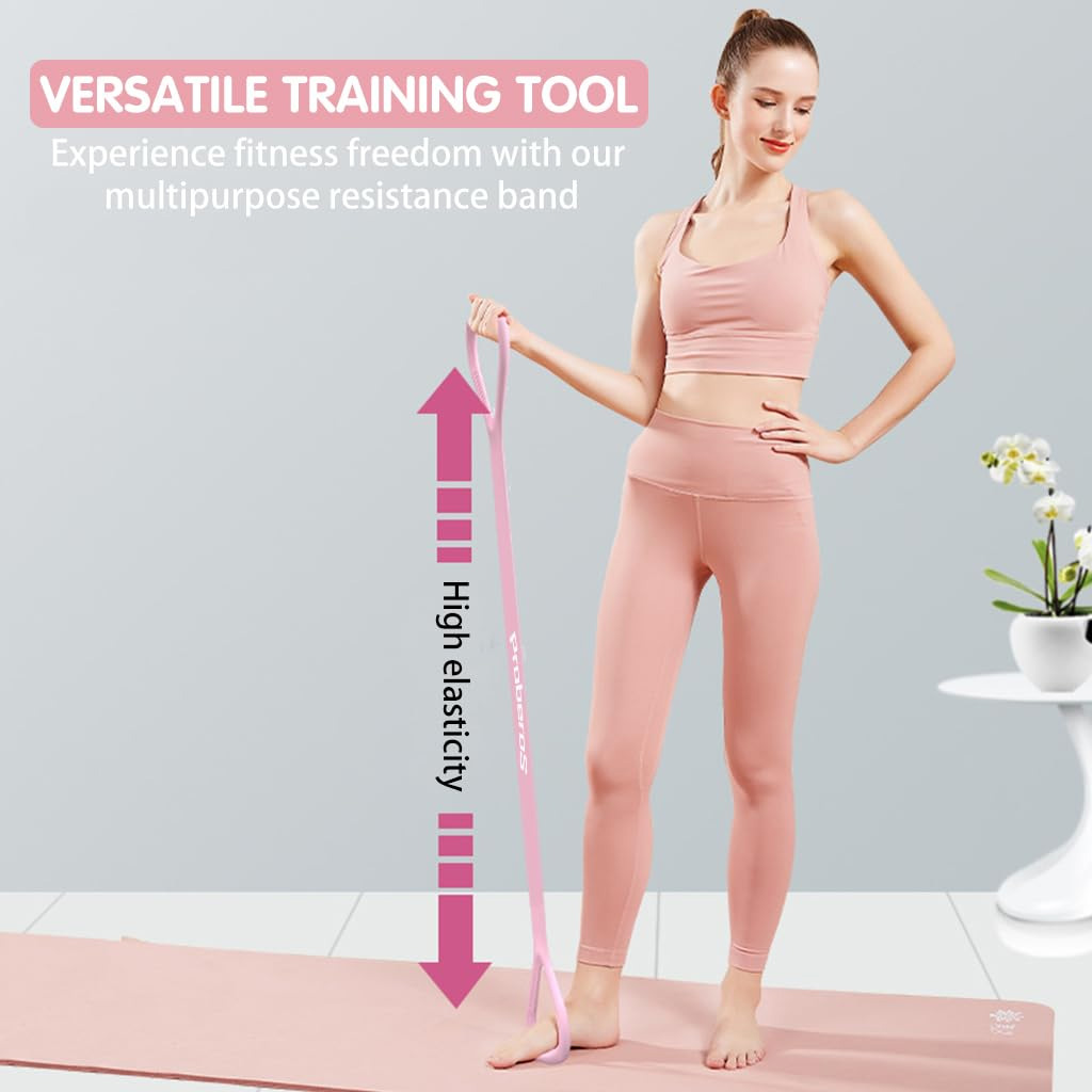 SP Dealz Fitness Resistance Band for Women – High Elastic Back Stretching & Chest Expander Exercise Band, Soft Workout Stretching Equipment for Home Fitness