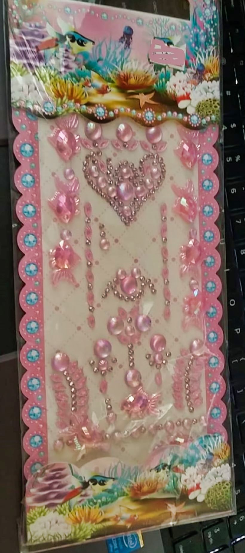 Crystal Beads Stickers Sheets Daraz.pk