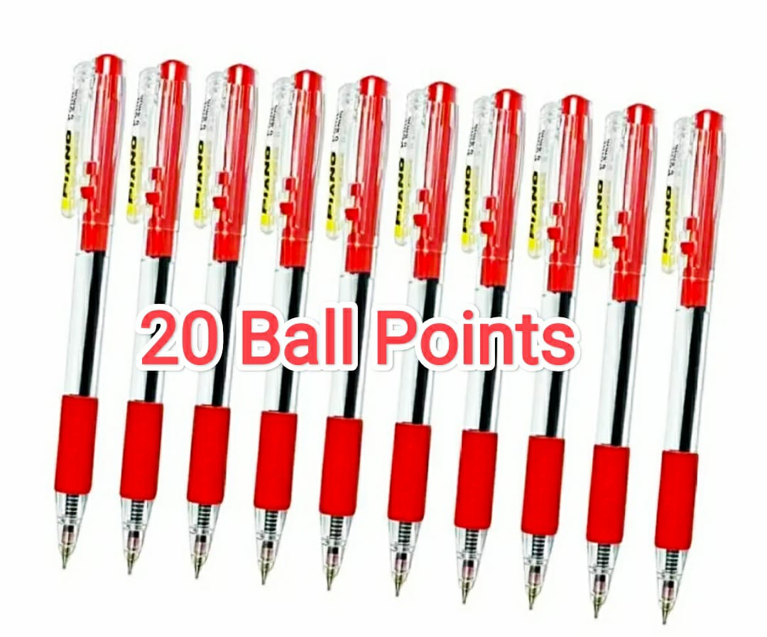 Piano Ball Point - Pack of 2 - ( 10 Pc in a Box ) - 20 Ball Points ...