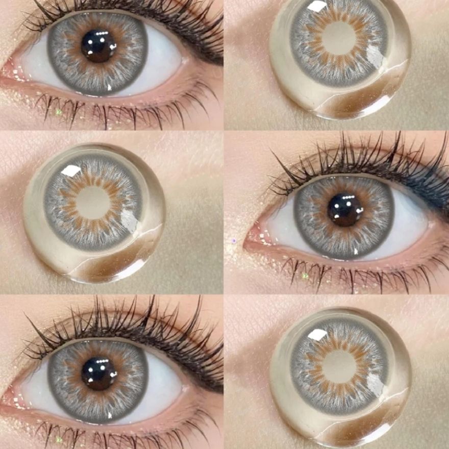 Contact lens fashion lens natrul lens shade Gray
