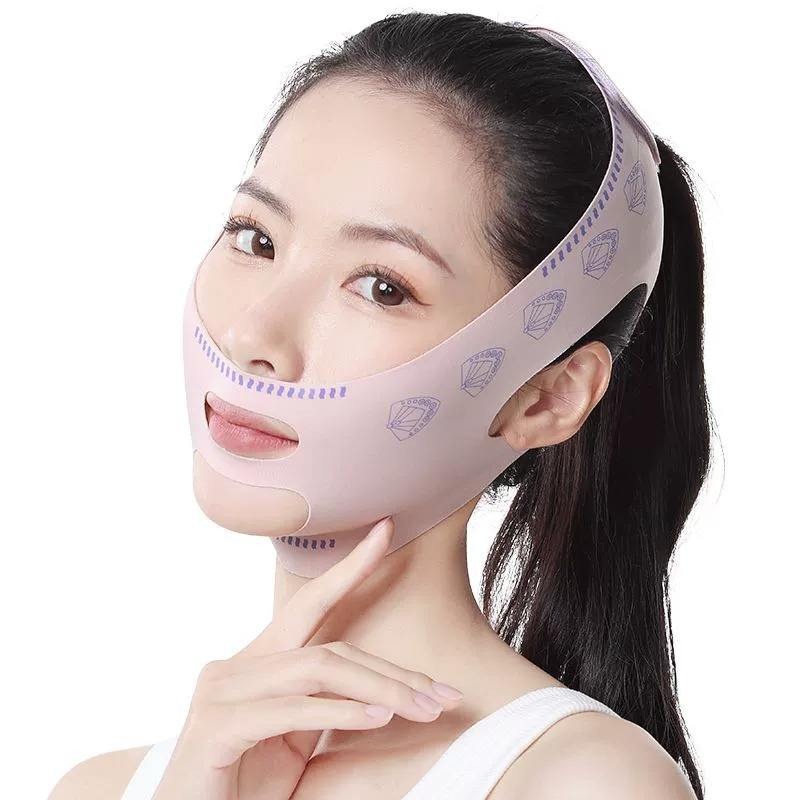 A-MZ Store V Shape Face Lifting Belt for Women & Girls | Jawline Shaper Strap | Double Chin Remover Band | Face Slimming Mask | Anti Wrinkle & Skin Tightening Facial Lift Beauty Accessory