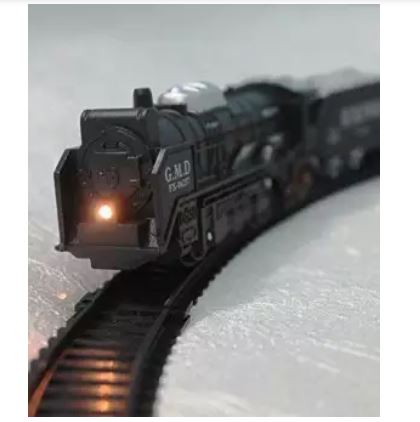black train toy
