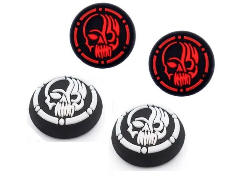 4pcs Thumb stick Caps Grip Accessory Set Aim Assist Caps For PS5 PS4 PS3 Xbox One Series X S Controller Sticks Joystick Protection
