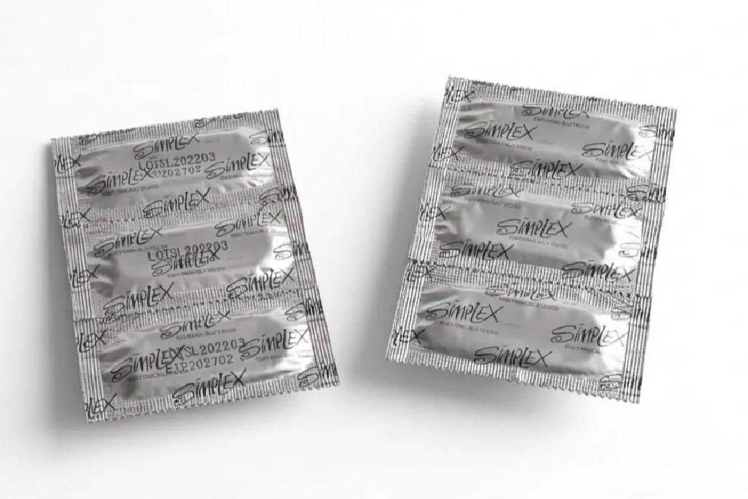 Simplex Long Love Dotted Condoms – Pack of 6 (Loose Pack)